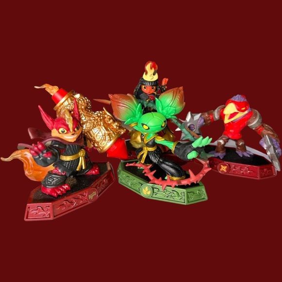 Skylanders IMAGINATORS Flare Wolf Sensei, Ta Kwon
Crow, Master Sensei Ember, Boo - Picture 1 of 9